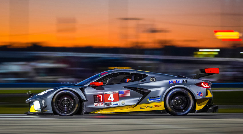 The C8.r Sets Document At Daytona Debut.