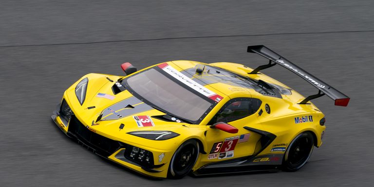 Corvette Auto Racing At Daytona