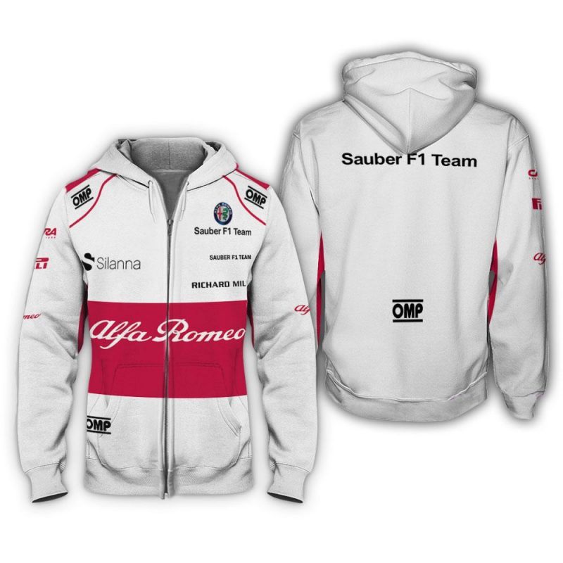 Kimi Räikkönen Shirt Hoodie Racing Uniform Clothes Formula One