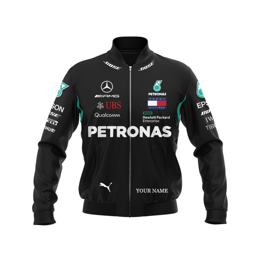 Lewis Hamilton Bomber Jacket Mercedes-Amg Petronas Petronas