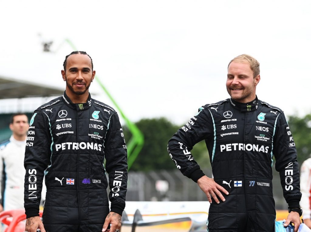 Valtteri Bottas Lewis Hamilton 