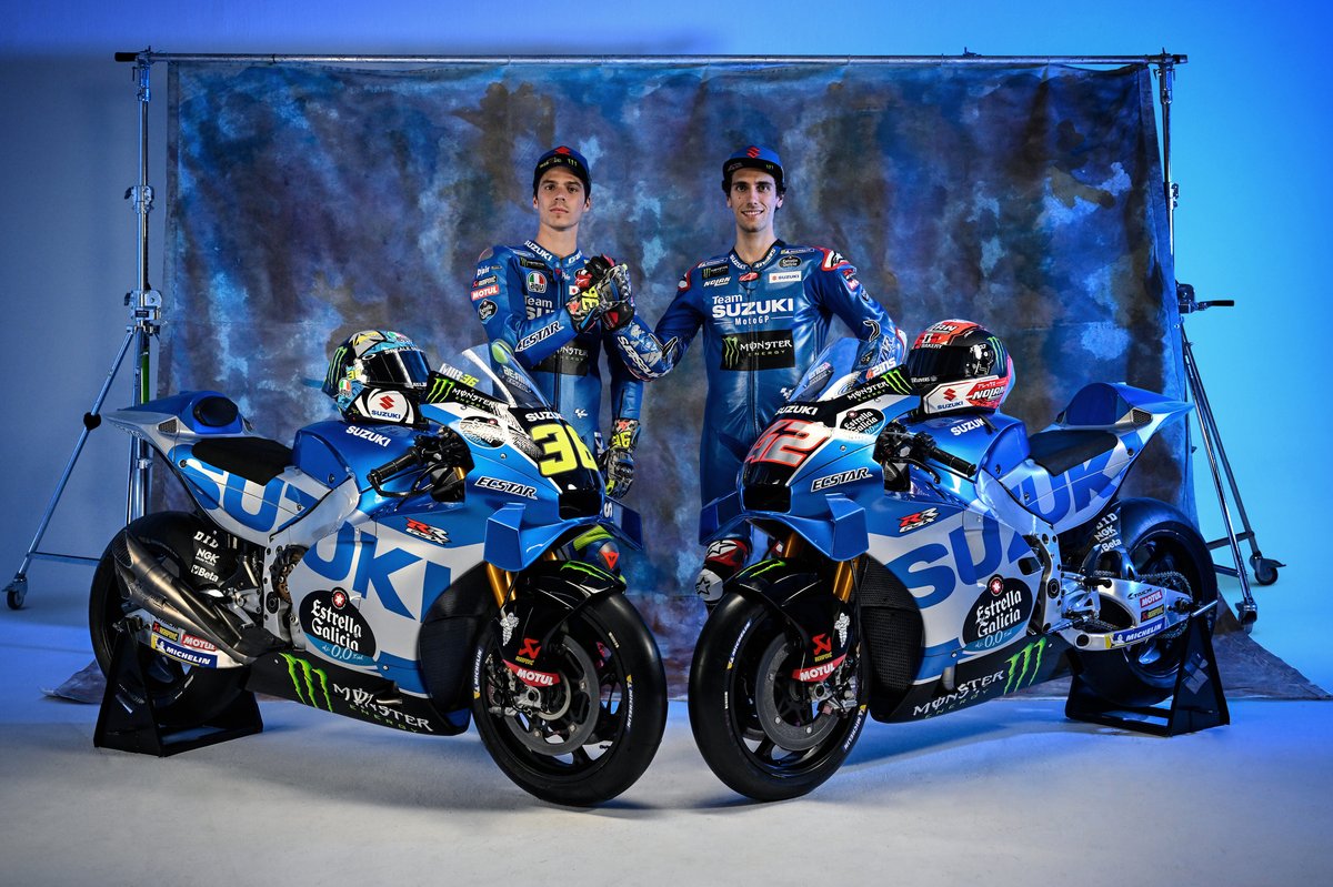 Joan Mir and Alex Rins’ Suzuki MotoGP livery for 2022