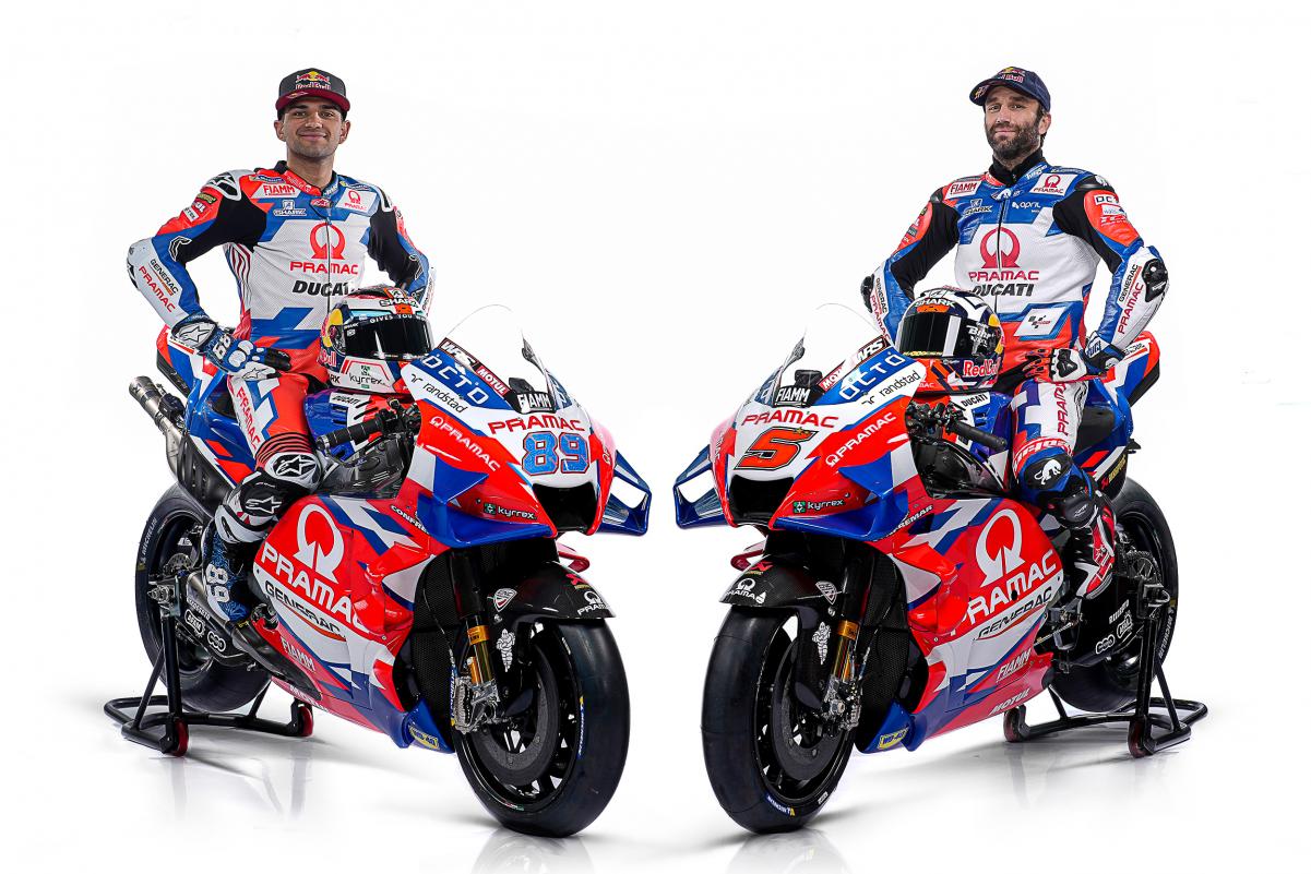 Pramac Racing has unveiled their 2022 livery