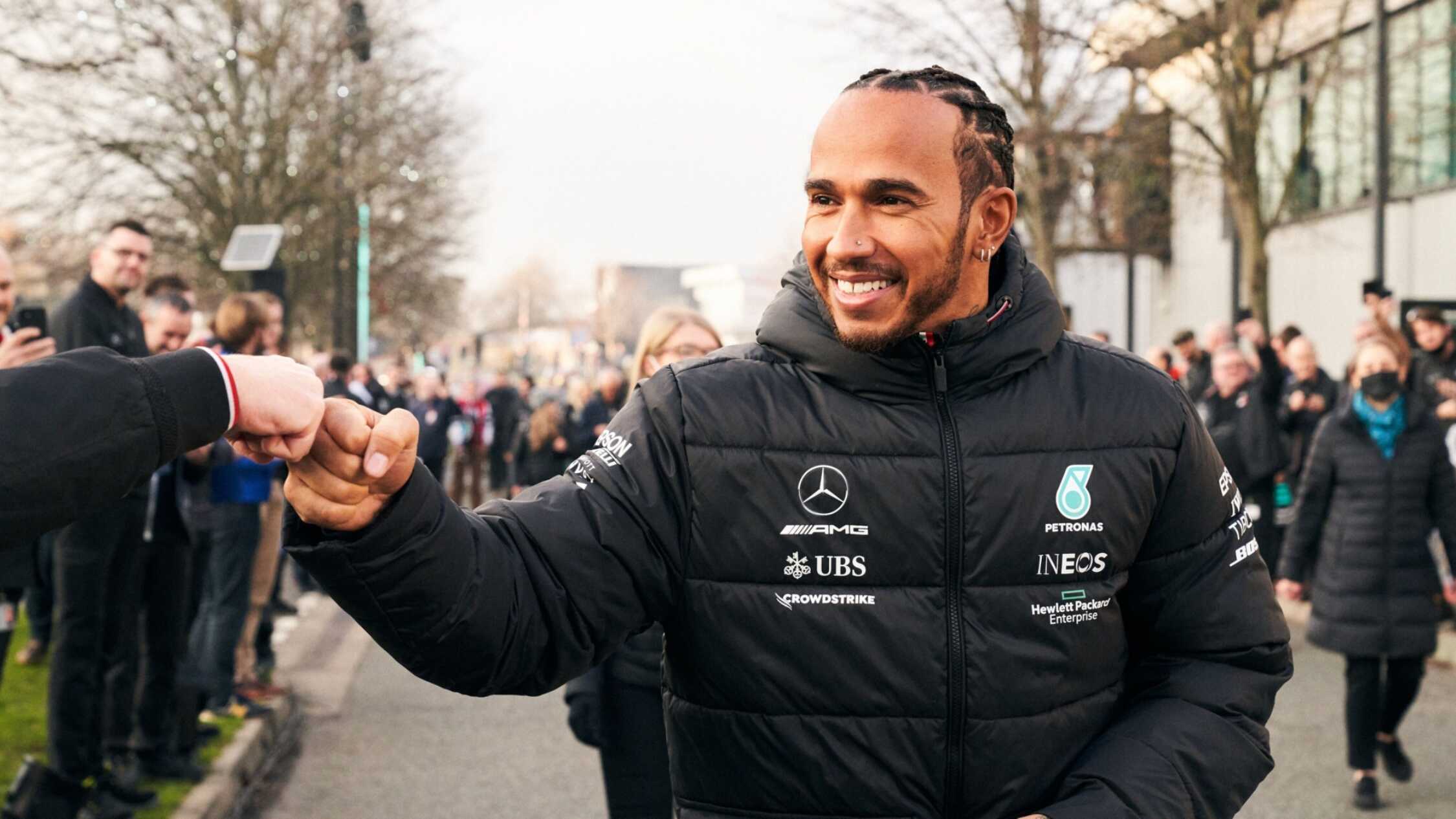 Hamilton talks about his activities over the winter break in Formula One