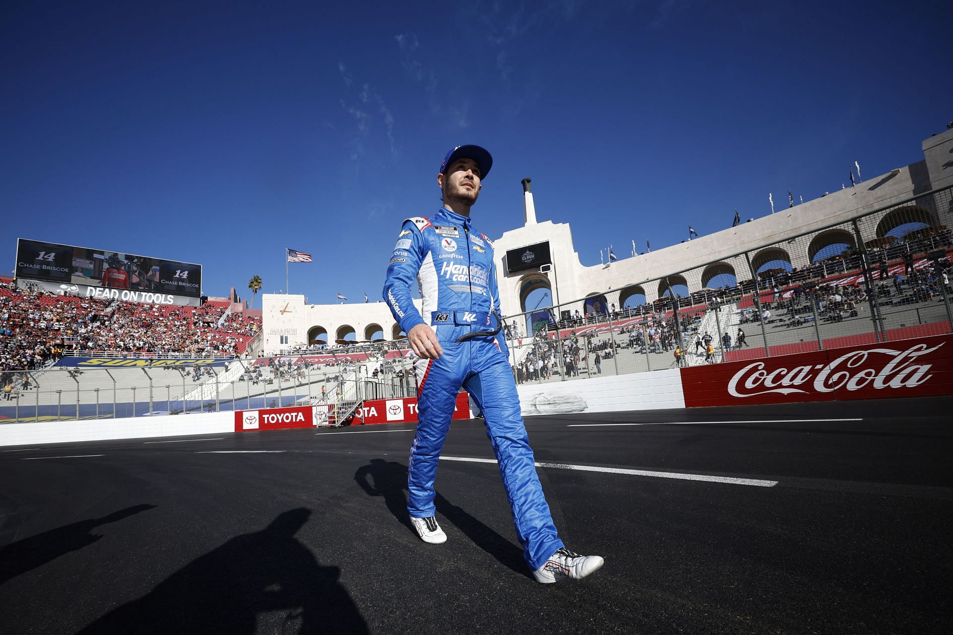 Kyle Larson: ‘I overreacted’ when it came to wreck Justin Haley at the Clash