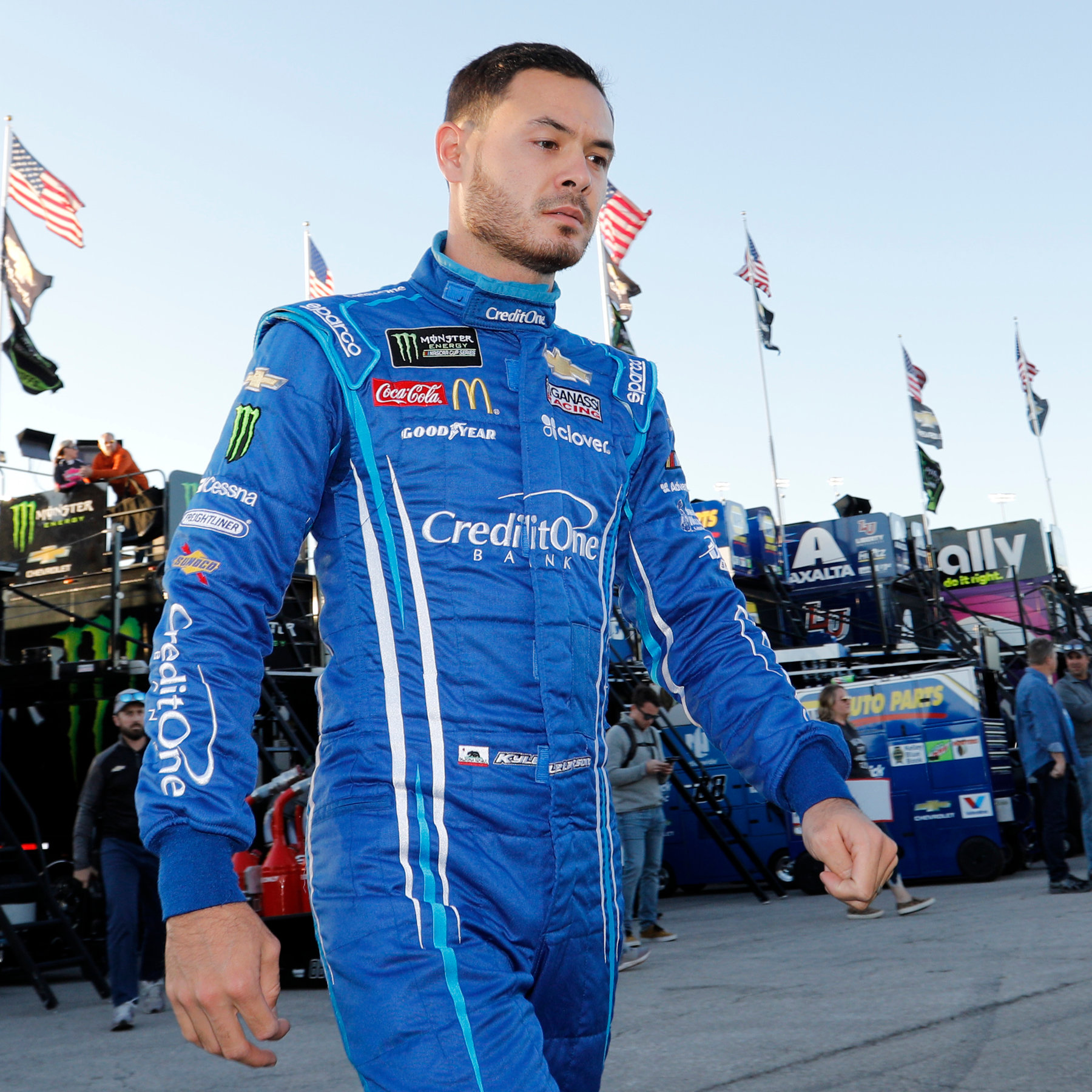 Kyle Larson to start last in the Cup race