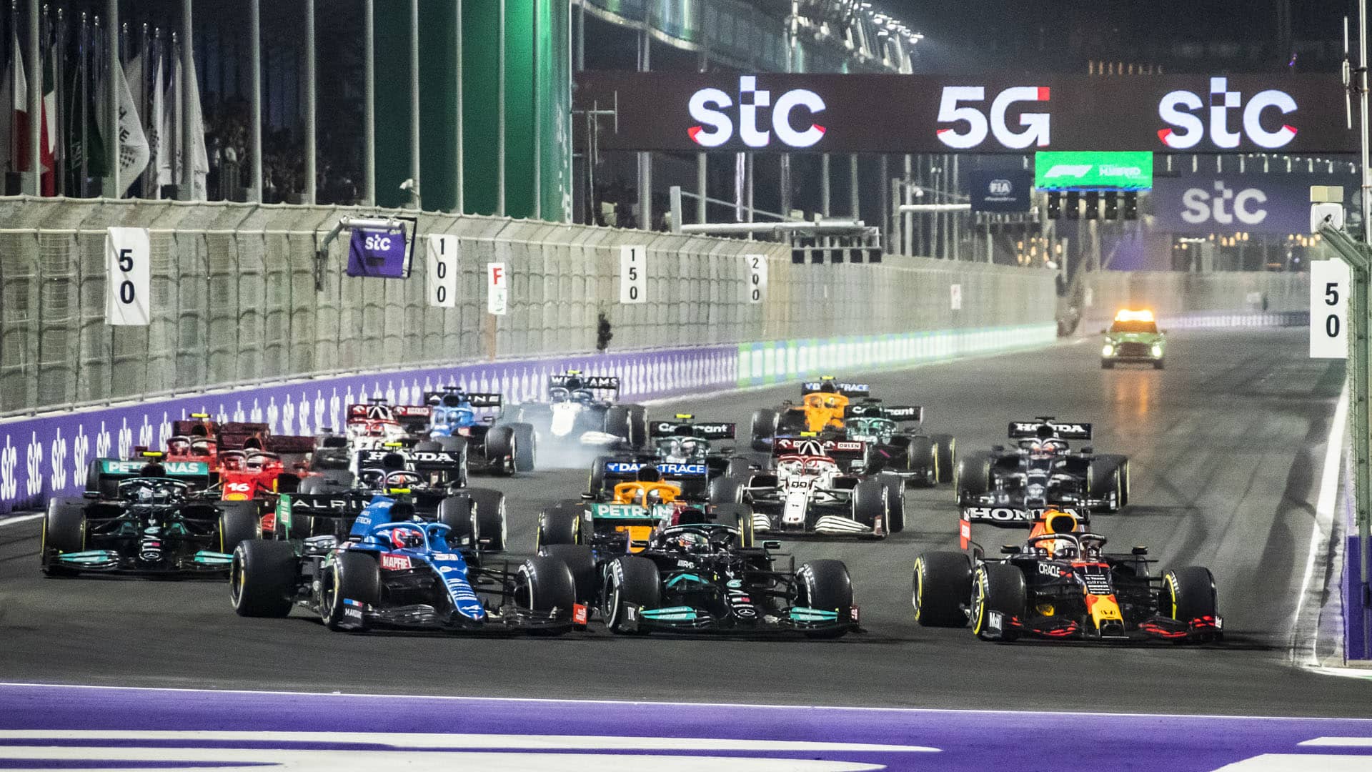 When does the Saudi Arabian Grand Prix begin?