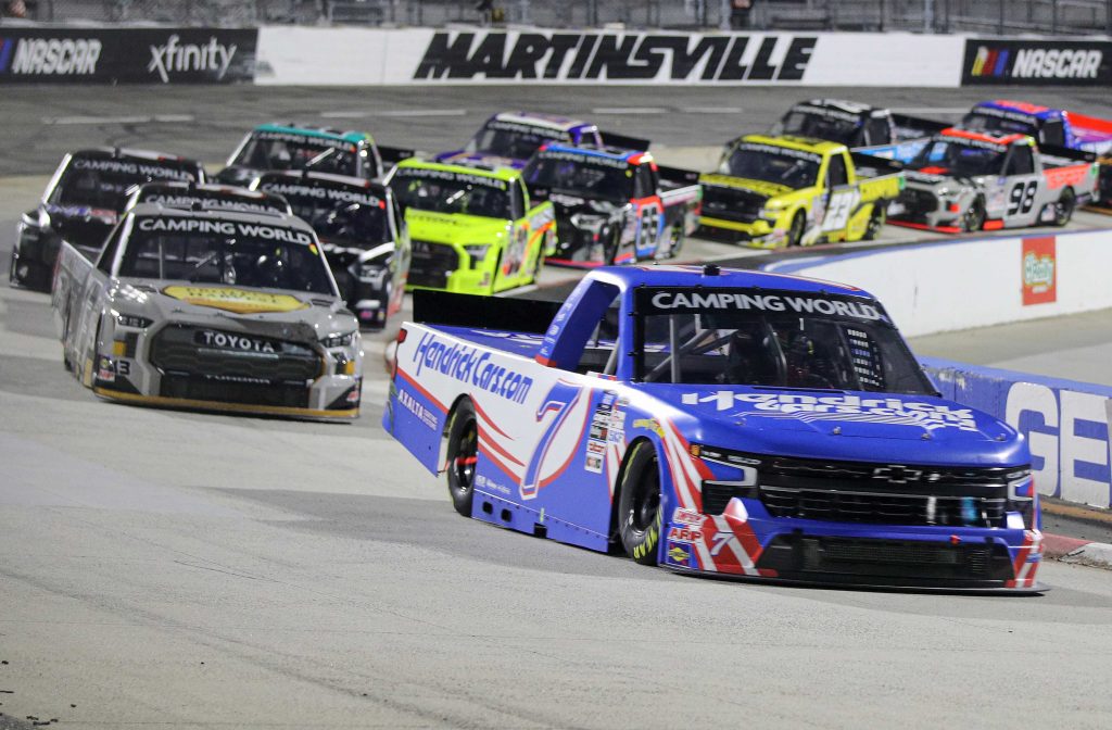 William Byron leads NASCAR Truck Series Martinsville Speedway