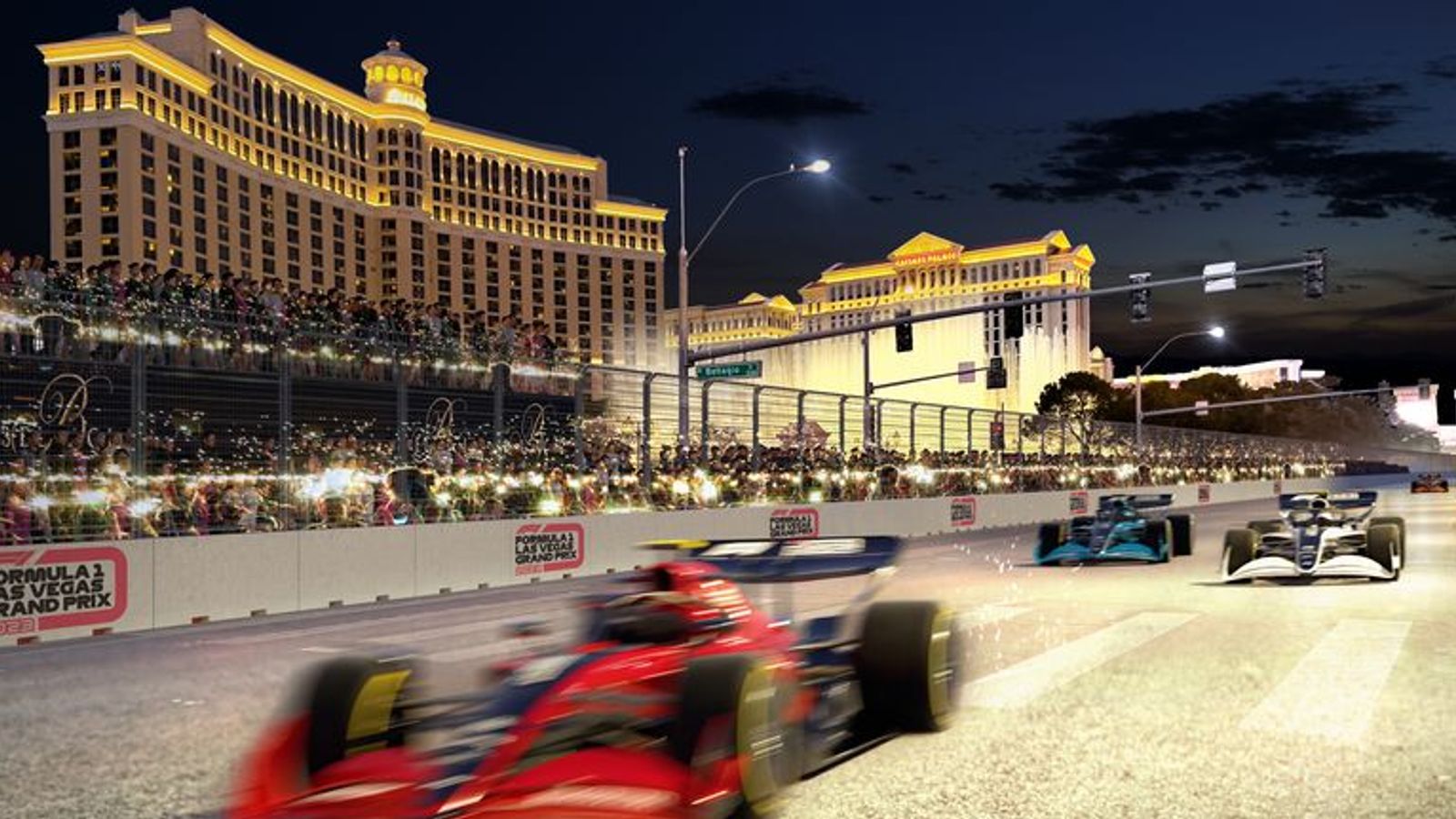 Take a lap around the new Las Vegas track!