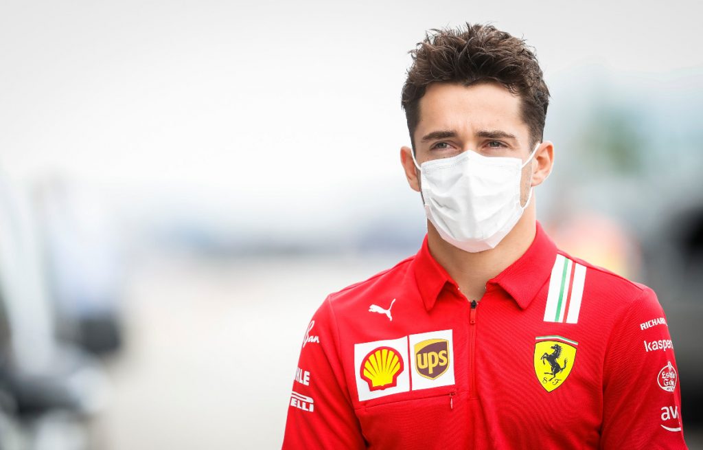 charles leclerc ferrari shirt hungary planetf1