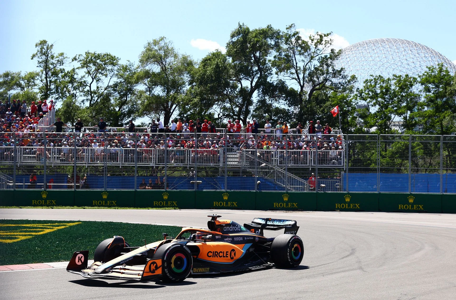 Video: Behind-the-scenes at challenging Canada weekend from McLaren