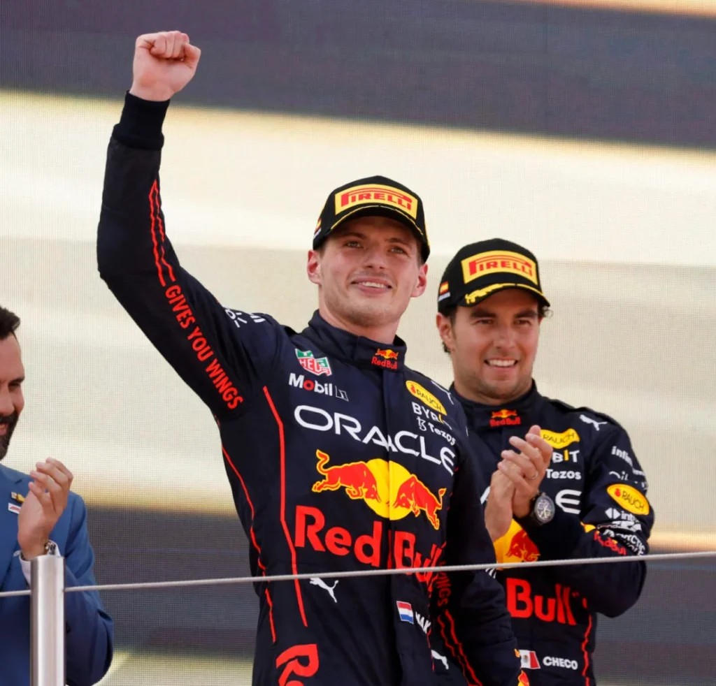 Perez Verstappen Red Bull 2022