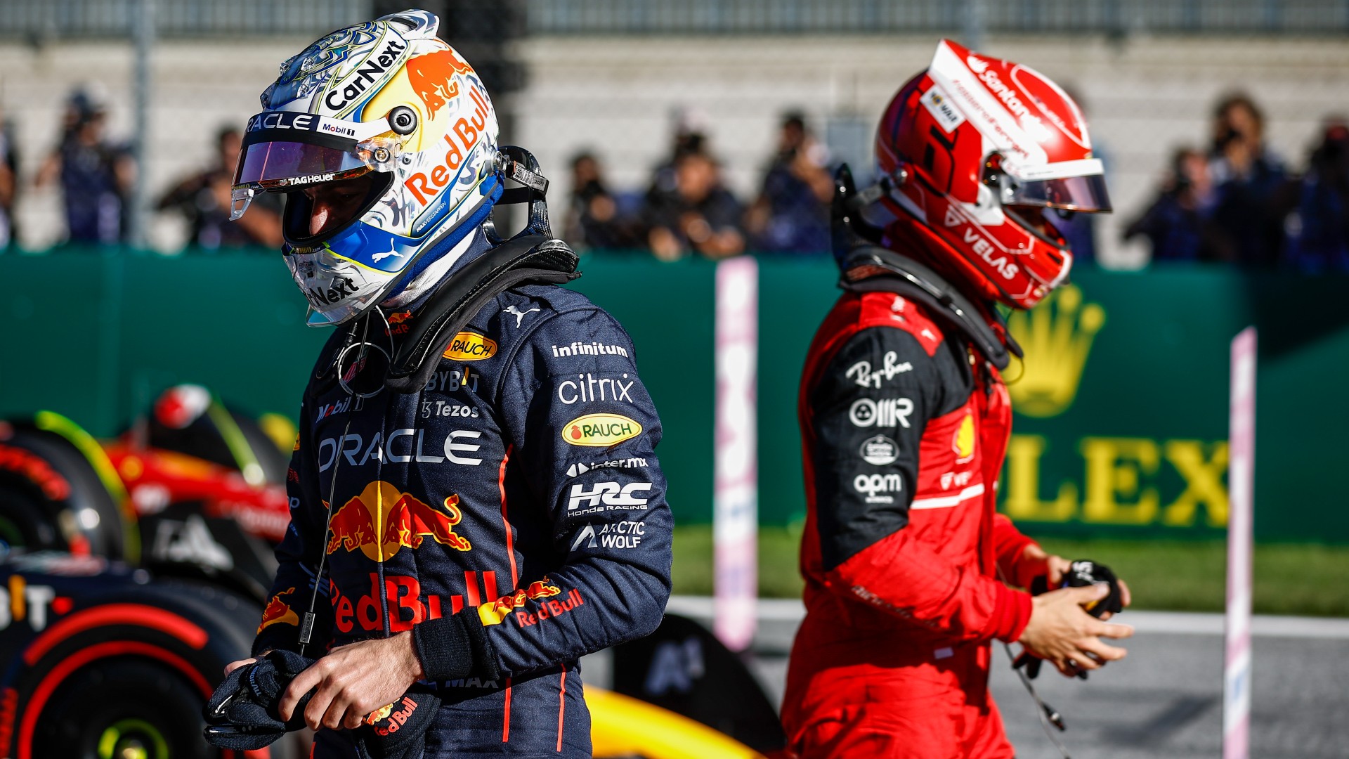 Several drivers, including Verstappen, Leclerc received grid penalties