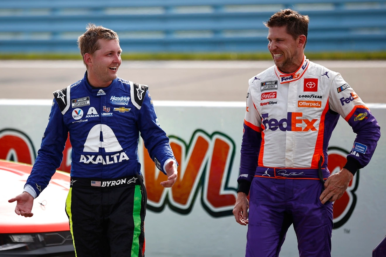 Following his race with Byron, Hamlin would “add it to the list”