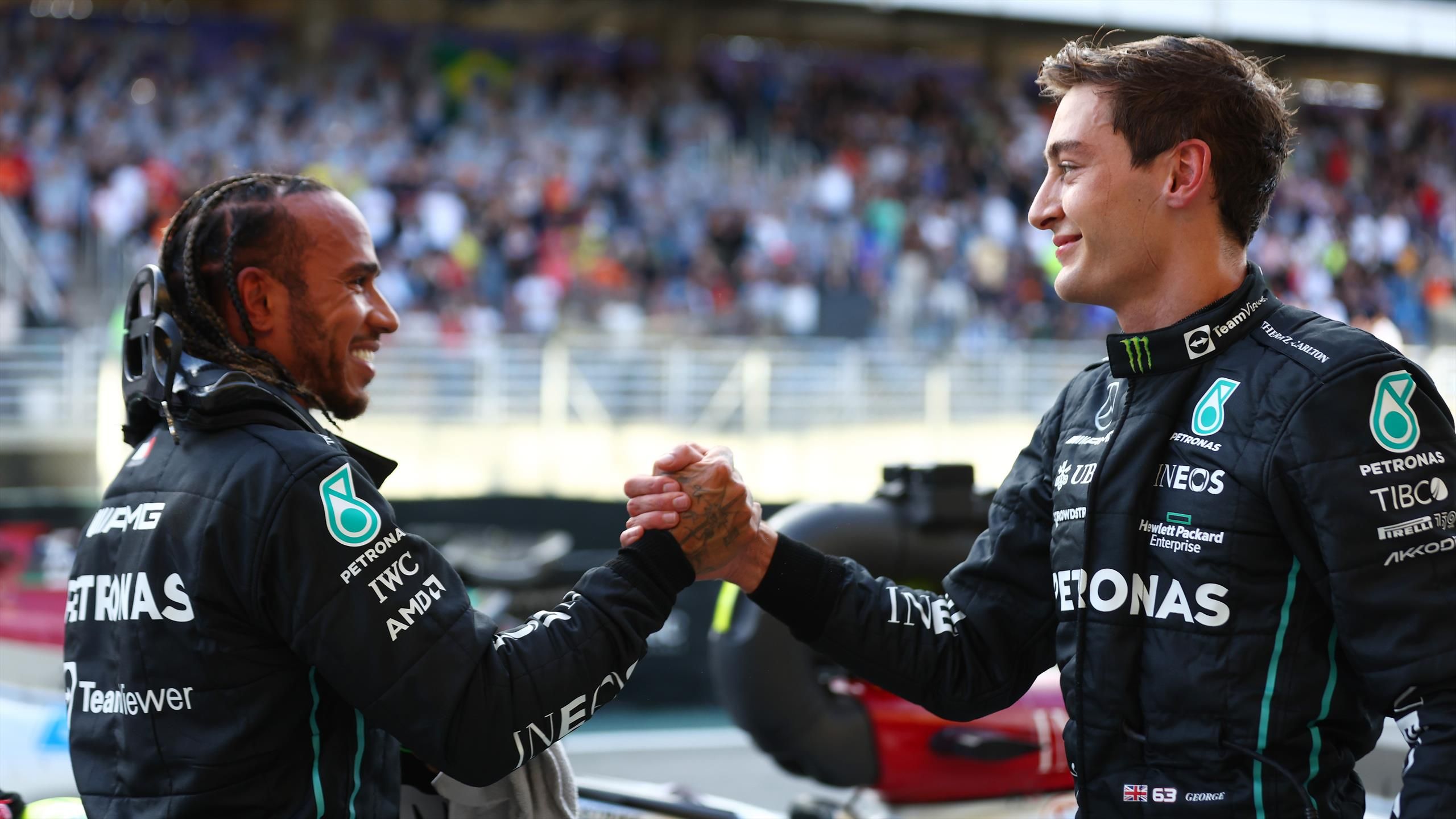 Russell “realised” before the last resumption that he had to forget Hamilton