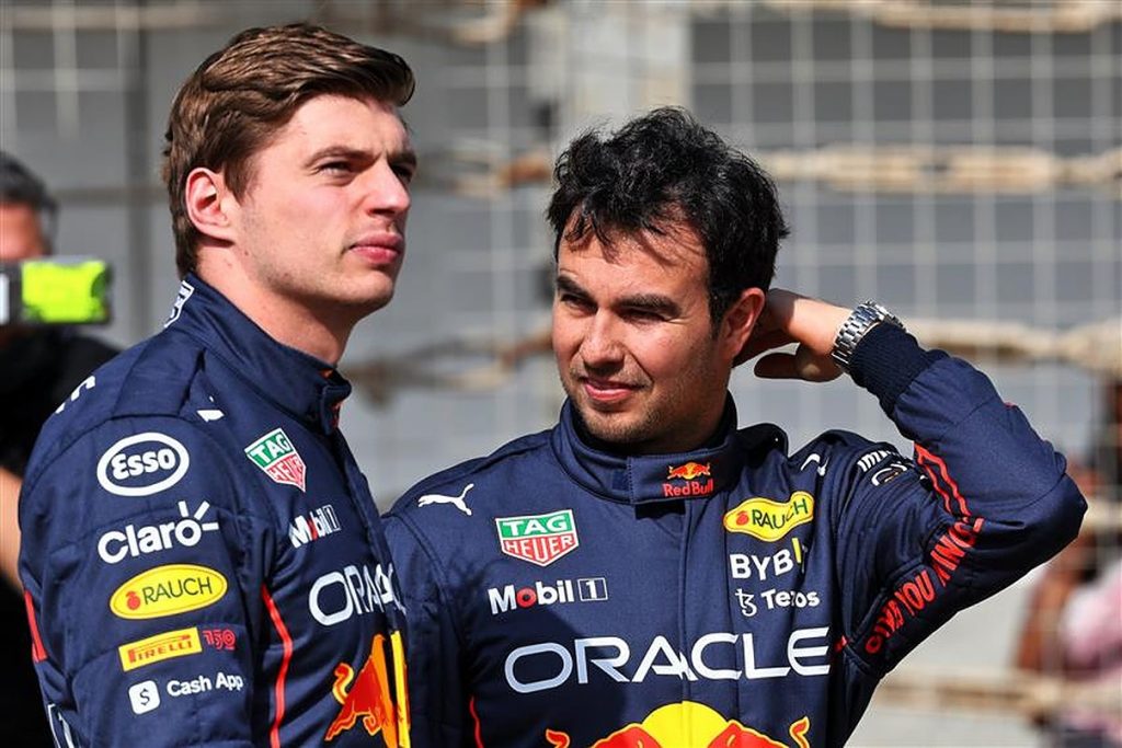 Sergio Perez and Max Verstappen 2022