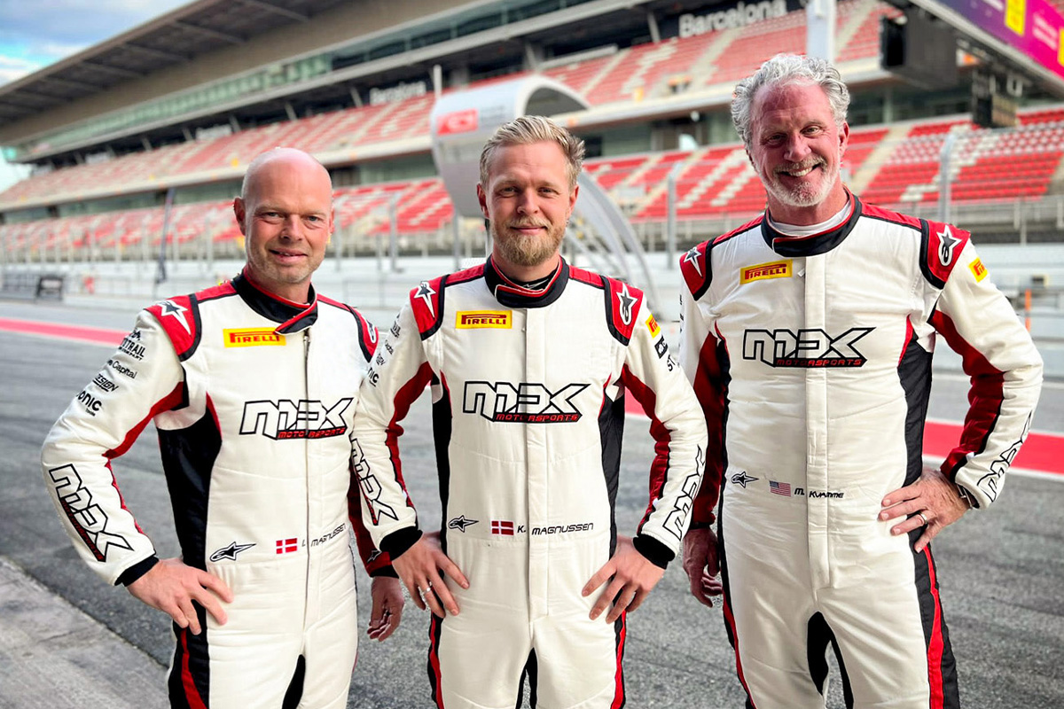 Kevin Magnussen and his father Jan partner on a new challenge