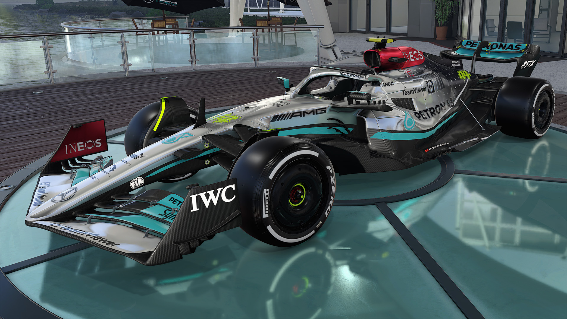 Mercedes releases a preview of the W14