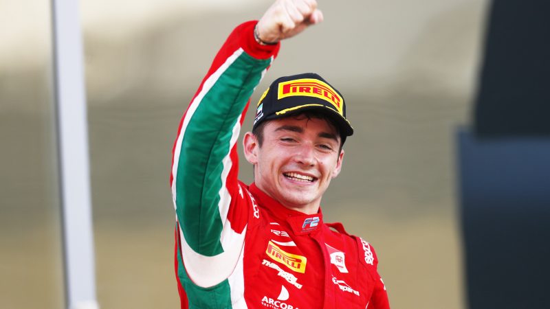 Charles Leclerc Bahrain Formula 2