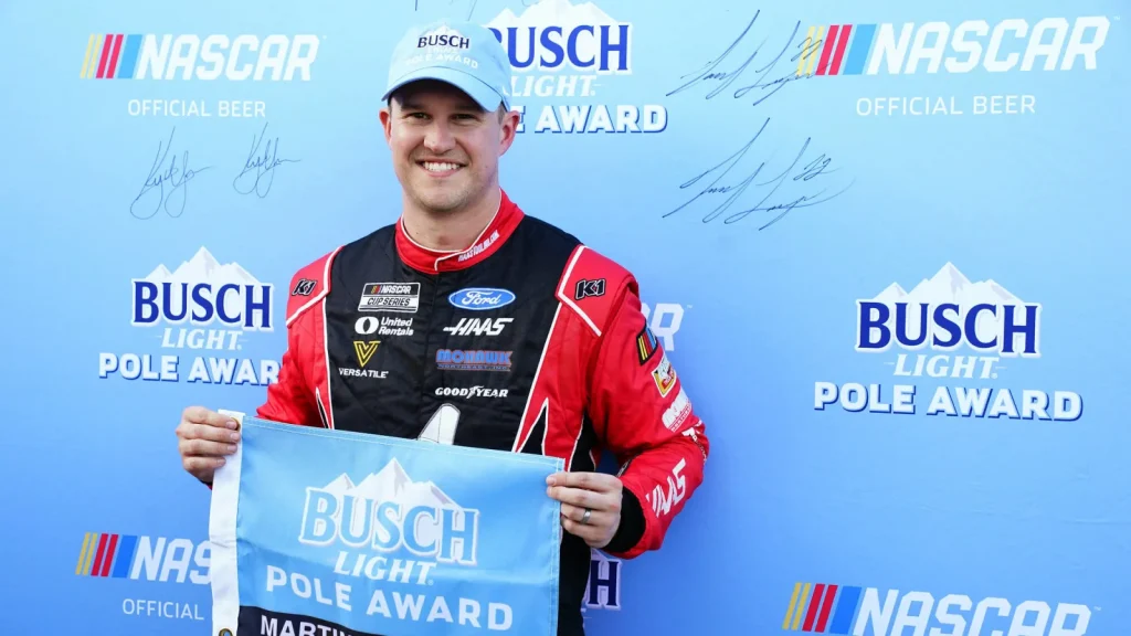 Ryan Preece NASCAR Cup pole at Martinsville